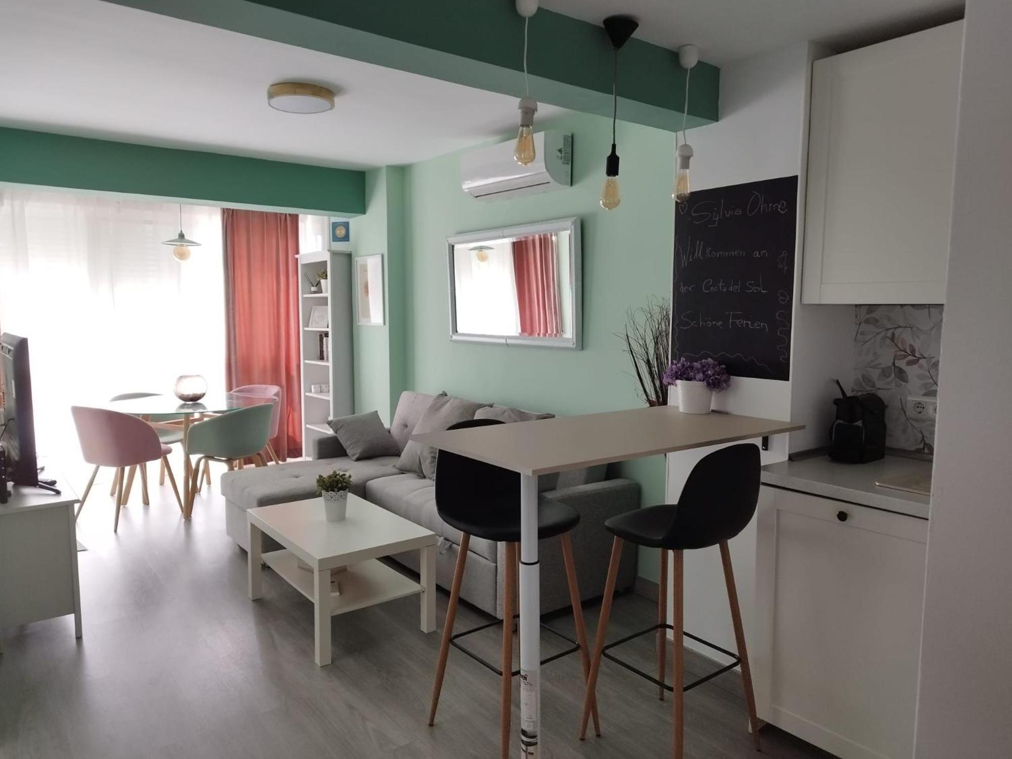 M1 403 Frontal Al Mar Vistas Terraza Y Wifi Apartment Benalmadena Exterior photo